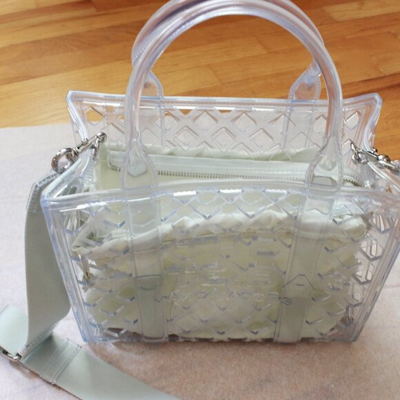 Marc Jacobs The Jelly Small Tote Bag in Clear - Picture 2 of 16
